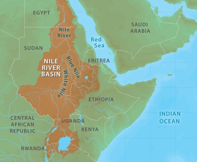 Erosion Landform – Nile River Basin – dontbeindanile
